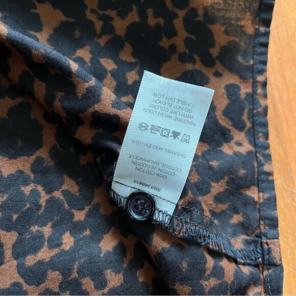 Maison Du Soir Hendricks Leopard PJ Top XS - Picture 5 of 6